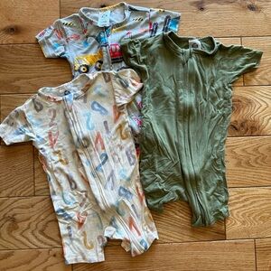 Set of 3 Gerber Rompers